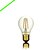 baratos Lâmpadas-1pç 4 W Lâmpadas de Filamento de LED 2300 lm E26 / E27 A60(A19) 4 Contas LED COB Decorativa Branco Quente 220-240 V / 1 pç / RoHs