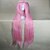 abordables Perruques de déguisement-Perruque Synthétique Ondulation Naturelle Style Perruque Rose Rose Cheveux Synthétiques Femme Rose Perruque Très long Perrruque de Déguisement