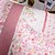 olcso Paplanhuzatok-100% pamut rózsaszín virágos 3 db steppelt ágytakaró szett, king size