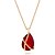 cheap Jewelry Sets-Women&#039;s Crystal Jewelry Set Pendant Necklace Pear Cut Solitaire Teardrop Ladies Work Casual Fashion Vintage Cute Earrings Jewelry White / Red / Blue For Party Special Occasion Anniversary Birthday