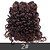 halpa Luonnollisen väriset ja kiharat hiustenpidennykset-4 pakettia Hiuskudokset Brasilialainen Kihara Runsaat laineet Hiukset Extensions Virgin-hius Hiukset kutoo / Lyhyt / 10A