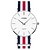 preiswerte Armbanduhr-SINOBI Herrn Uhr Armbanduhr Quartz Stoff Rot 30 m Wasserdicht Analog Weiß