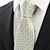 preiswerte Herrenmode Accessoires-Krawatte(Blau / Gelb,Polyester)Muster