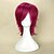 Χαμηλού Κόστους Συνθετικές Trendy Περούκες-Συνθετικές Περούκες Ίσιο Στυλ Χωρίς κάλυμμα Περούκα Βυσσινί Κόκκινο Συνθετικά μαλλιά Γυναικεία Περούκα hairjoy