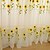 baratos Cortinas Transparentes-custom made crianças / adolescente sheer cortinas tons dois painéis / bordados / sala de jantar