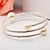 preiswerte Armband-Damen Manschetten-Armbänder Künstliche Perle Aleación Silber Golden Schmuck Für Alltag Normal 1 Stück