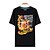זול קפוצ&#039;ונים וטישרטים של אנימה קוספליי ליומיום-קיבל השראה מ One Piece Monkey D. Luffy אנימה תחפושות קוספליי Cosplay חולצת טריקו דפוס שרוולים קצרים עליון עבור יוניסקס