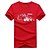 preiswerte Tees &amp; Hemden-Herrn Kurzarm Außen Atmungsaktiv Schweißableitend T-shirt Sommer Baumwolle Weiß Grün Rot Laufen Camping &amp; Wandern Klettern