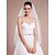 cheap Wedding Veils-Two-tier Cut Edge Wedding Veil Elbow Veils with 39.37 in (100cm) Tulle / Angel cut / Waterfall