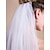 ieftine Cadouri &amp; Decorațiuni-Două Straturi Voal de Nuntă Voaluri Lungi Până la Cot cu Piatră Semiprețioasă 31.5 in (80cm) Tulle