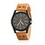 cheap Dress Classic Watches-Men&#039;s Wrist Watch Quartz Leather Black / White / Brown Analog White Black Khaki