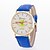 cheap Fashion Watches-Women&#039;s Fashion Watch Quartz Leather Black / White / Blue Analog White Black Yellow One Year Battery Life / Tianqiu 377