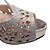 cheap Women&#039;s Sandals-Women&#039;s Customized Materials Spring / Summer / Fall Chunky Heel Black / Silver / Golden / Wedding / Party &amp; Evening / Party &amp; Evening