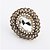 cheap Rings-Vintage Jewelry Punk Female Gold-plated Crystal Rhinestone Adjustable Ring