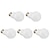 abordables Ampoules électriques-5pcs 5 W Ampoules Globe LED 500-550 lm E26 / E27 21 Perles LED SMD 2835 Blanc Chaud 220-240 V / 5 pièces