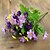abordables Fleurs artificielles-dessus de table en soie style pastoral fleuri 1bouquet 30cm/12&quot;