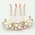 preiswerte Hochzeit Kopfschmuck-Künstliche Perle Haarkämme / Kopfbedeckung mit Blumig 1pc Hochzeit / Besondere Anlässe Kopfschmuck