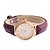 cheap Fashion Watches-Women&#039;s Wrist Watch Quartz Quilted PU Leather Black / White / Red Hot Sale Analog Ladies Charm Fashion Dress Watch - White Black Purple One Year Battery Life / Tianqiu 377