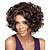 billige Parykker av topp kvalitet-Syntetiske parykker Afro Kinky krøller Kinky krøller Afro Parykk Syntetisk hår Dame Afroamerikansk parykk