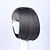 Χαμηλού Κόστους Συνθετικές Περούκες-Συνθετικές Περούκες Ίσιο Ίσια Περούκα Κοντό Γκρίζο Συνθετικά μαλλιά