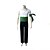 cheap Anime Costumes-Inspired by One Piece Roronoa Zoro Anime Cosplay Costumes Japanese Cosplay Suits Patchwork Short Sleeve Pants Armlet Corset For Men&#039;s / T-shirt / T-shirt