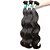 Недорогие 3 пучка человеческих волос-3 Связки Плетение волос Малазийские волосы Естественные кудри Расширения человеческих волос 300 g Человека ткет Волосы Полный набор головок