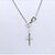 cheap Religious Jewelry-Women&#039;s Pendant Necklace Y Necklace Double Cross Infinity Ladies Basic Simple Style Alloy Silver Necklace Jewelry For Birthday Gift Daily Casual