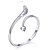 ieftine Inele-Band Ring Inel For Pentru femei Petrecere Plastic Argintiu Aripi