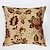 cheap Throw Pillows &amp; Covers-1 pcs Polyester Pillow Cover, Floral Traditional