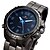 cheap Sport Watches-Men&#039;s Wrist watch Sport Watch Quartz Alarm Calendar / date / day Chronograph Water Resistant / Water Proof LED Dual Time Zones Luminous