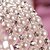 preiswerte Armbänder-Damen Silber Perlen Private Perlenkollektion Mehrreihiges Armband Runde Armreifen Silber Armband Schmuck Silber Für Hochzeit Party Jahrestag Alltag Normal