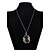 cheap Necklaces-Pendant Necklace Pendant For Unisex Party Wedding Casual Alloy Engraved Silver