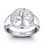 Недорогие Кольца-Модное таможня имя персонализированное кольцо стерлингового серебра 925 стерлингов для женщин