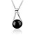 cheap Necklaces-Women&#039;s Red Cora Pendant Necklace Flower Ball Mood Ladies Fashion Simple Style Sterling Silver Silver Black Red Necklace Jewelry For Casual Daily