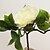 voordelige Kunstbloemen-1 Tak Zijde Gardenia Bloemen voor op tafel Kunstbloemen