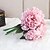 olcso Művirág-selyem bazsarózsa művirág esküvői virág többszínű opcionális 1db / set