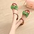 cheap Women&#039;s Sandals-Women&#039;s Summer Cone Heel Comfort Casual Dress Bowknot Leatherette White / Green / Blue
