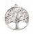 olcso Divat nyaklánc-beadia antik ezüst fém medál medálok szerencsés fa DIY ékszer medál