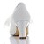 olcso Esküvői cipők-Női Esküvői cipők Lace Up Sandals Strappy Sandals Esküvő Ruha Buli és este Esküvői Heels Menyasszonyi cipők Koszorúslány cipő Nyár Csokornyakkendő Csipke Vaskosabb sarok Elasztikus szövet Fehér