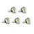 olcso Izzók-5pcs 6 W LED szpotlámpák 500-550 lm GU10 48 LED gyöngyök Meleg fehér Természetes fehér 100-240 V / 5 db.