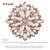 cheap Brooches-D Exceed Pink Round Alloy Silver Plated Brooches Pins Acrylic Beads Inlaid Jewelry Accessories Brooches Pins