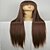Χαμηλού Κόστους Περούκες μεταμφιέσεων-Περούκες για Στολές Ηρώων Συνθετικές Περούκες Ίσιο Ίσια Περούκα πολύ μακριά Καφέ Συνθετικά μαλλιά Γυναικεία Καφέ hairjoy