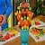 billige Frugt- og grøntredskaber-7 stk frugtsalat udskæring vegetabilske frugt arrangementer smoothie kage værktøjer køkken spisestue madlavning tilbehør forsyninger produkter