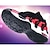 abordables Chaussures sport femme-Femme Confort Tulle Printemps Eté Automne Athlétique Basketball Talon Plat Noir Fuchsia Rouge