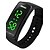 cheap Sport Watches-SKMEI Men&#039;s Wrist watch Digital Watch LED Digital Rubber Band Black Blue Red Rose