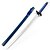 economico Swords Anime Cosplay-Arma Spada Ispirato da Cosplay Cosplay Anime Accessori Cosplay Spada Arma Legno Per uomo