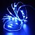 olcso LED szalagfények-2m 20-vezette szabadtéri ünnep dekoráció, kék / sárga led húr fény (4.5V)