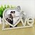 cheap Picture Frames-7&quot;Frame LOVE Letter Pearl Heart-shaped Frame Photo Frame Wedding decoration Home Decoration