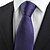 cheap Men&#039;s Accessories-New Purple Checked Mens Tie Necktie Formal Wedding Party Holiday Prom Gift KT0054