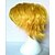 Χαμηλού Κόστους Περούκες μεταμφιέσεων-Περούκες για Στολές Ηρώων Συνθετικές Περούκες Σγουρά Σγουρά Περούκα Ξανθό Ξανθό Συνθετικά μαλλιά Γυναικεία Ξανθό
